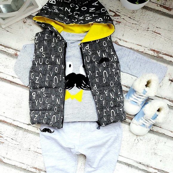 NEW with Tags Baby Clothing 3-Piece Cotton Set for Newborn Baby Girls and Boys - Picture 10 of 10